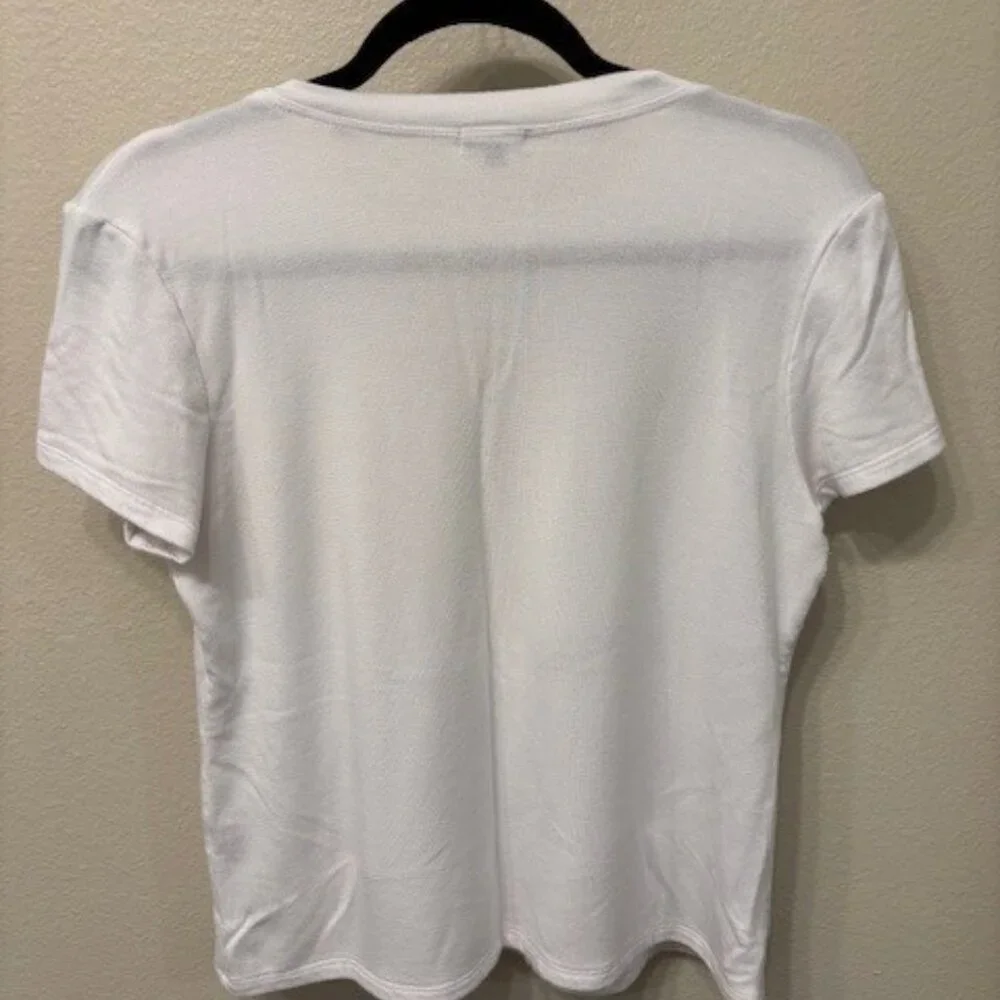 Bleusalt The Perfect Tee - White - Size 2 aka M - Picture 5 of 6